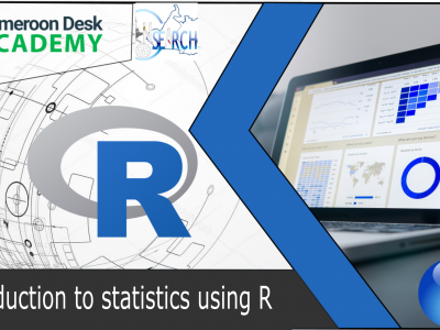 Easy introduction into statistics and graphics with R statistics software