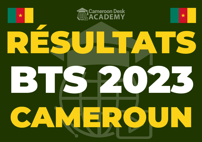 résultats bts Cameroun, session 2023 - liste des candidats admis