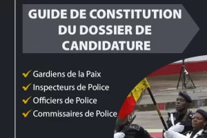 guide de constitution du dossier de candidature pour le conccours de la police camerounaise