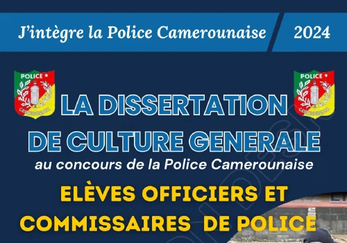 bord de culture générale concours officiers de police cameroun