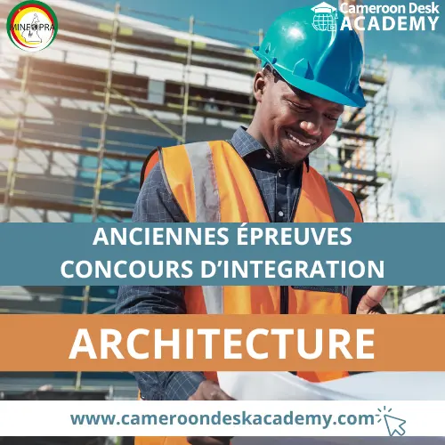 Anciennes épreuves concours d'integration architecture