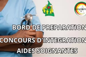 Bord de préparation concours d'intégration aide soignante