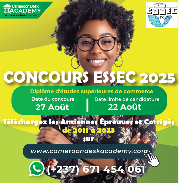 concours ESSTIC 2025