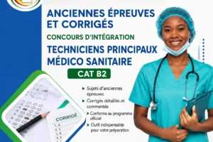 Techniciens Principaux Médico Sanitaire – Cat B2 Parfait. Fait pareil pour ''Anciennes épreuves et corrigés concours d’intégration des Inspecteurs des Régies Financières (Trésor) - Cat A1'' Met maintenant l'image d'un homme africain